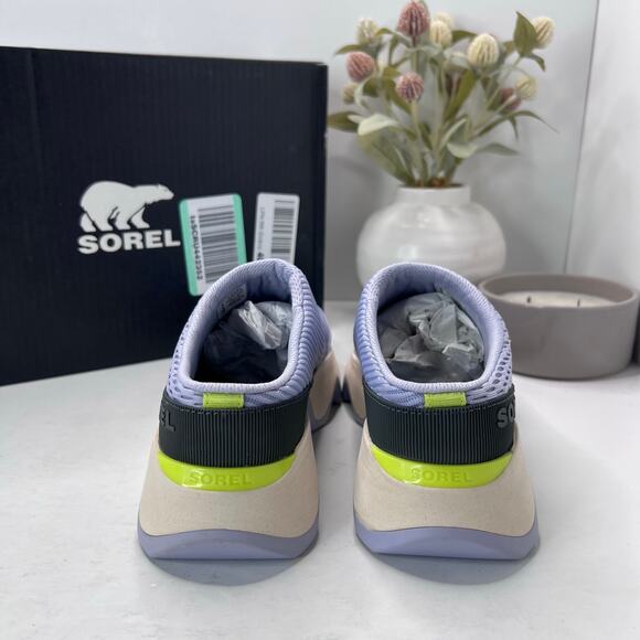 Sorel Kinetic Impact II Mule Slip On Sneakers Twilight Chalk Women's US 8 NWB - Picture 4 of 10